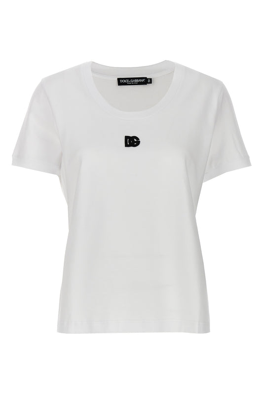 Dolce & Gabbana T-shirt white F8U71ZFUEEYW0800