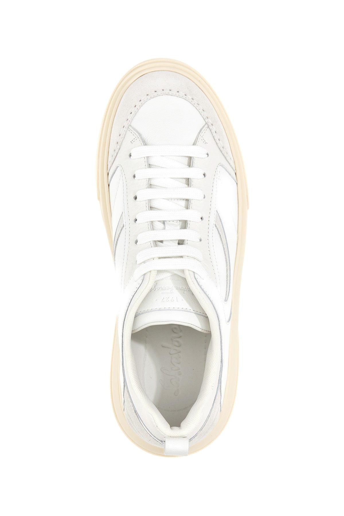 FERRAGAMO SNEAKER 'CASSINA MIX' 0760113BIANCO