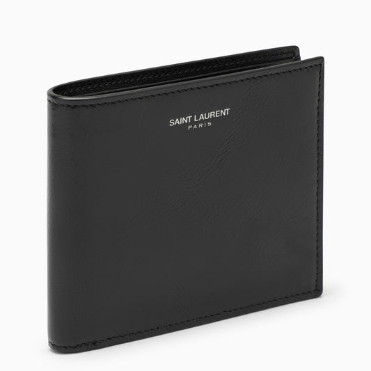 Saint Laurent Black leather bi-fold wallet 396307AADA4O_YSL-2190