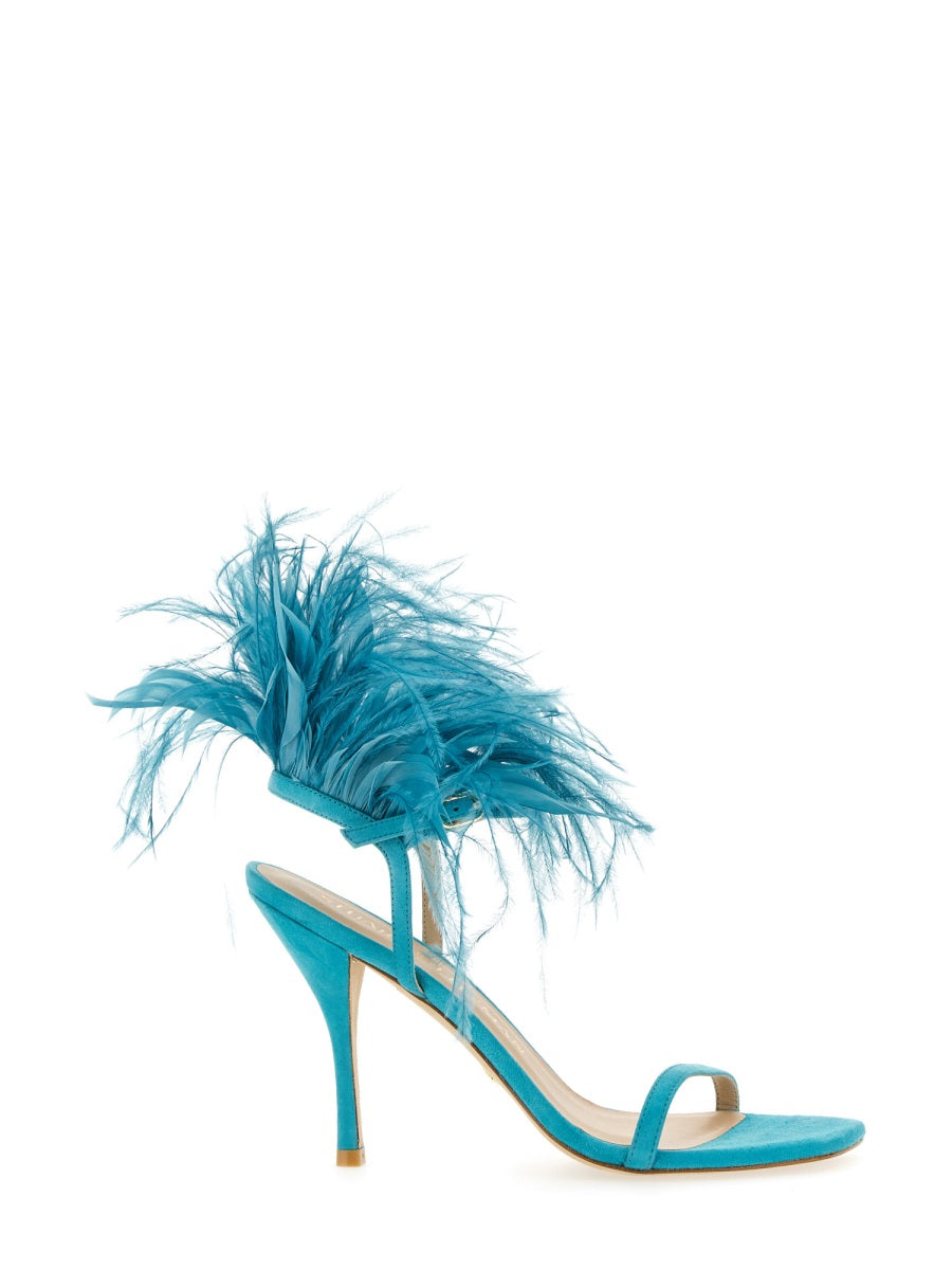 STUART WEITZMAN SANDAL PLUME 100 SD582CI3