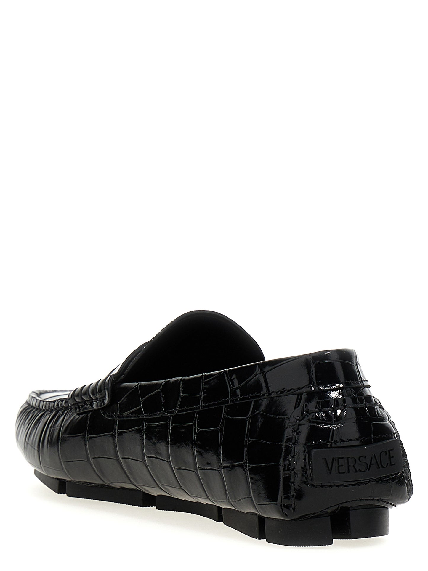 VERSACE 'DRIVER MEDUSA BIGGIE' LOAFERS 10139601A098811B00E