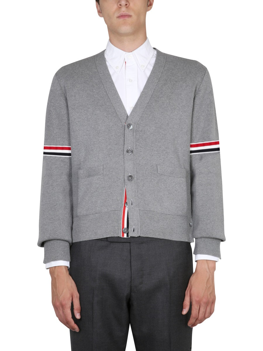 Thom Browne V-NECK CARDIGAN MKC310AY3007055