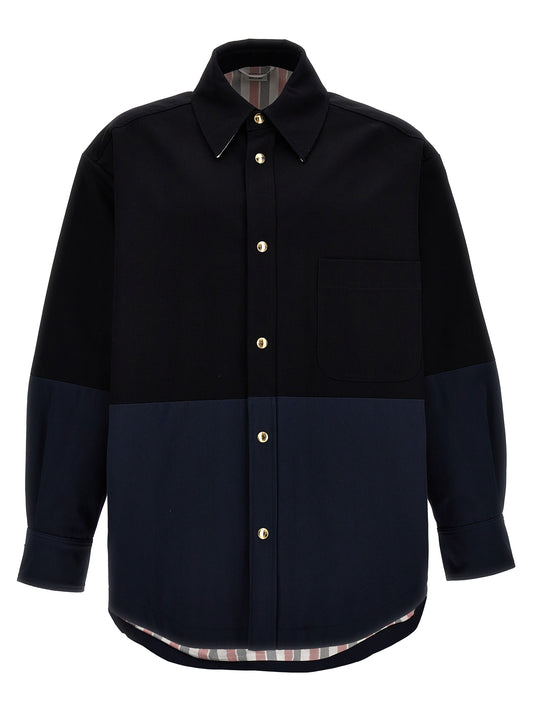 Thom Browne 'COMBO SNAP' OVERSHIRT MJO219CF0175415