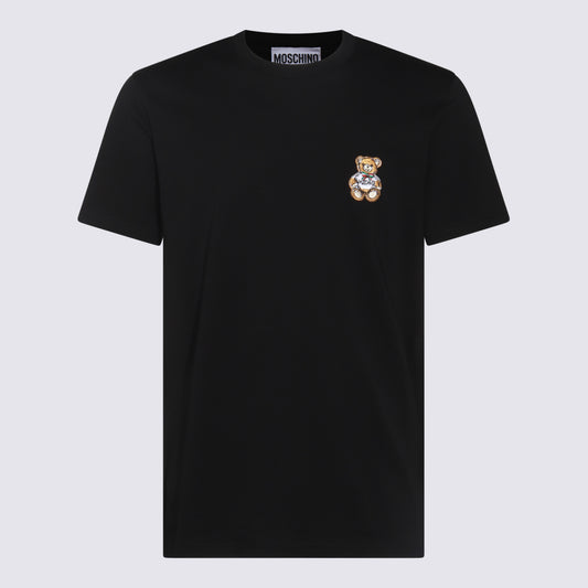 MOSCHINO T-shirts and Polos Black 242ZRV072370410555