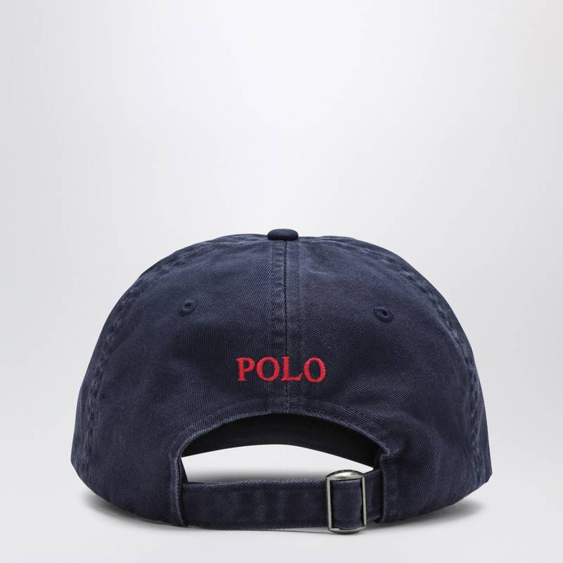 Polo Ralph Lauren Blue navy baseball cap with logo 710548524014COQ_POLOR-NR