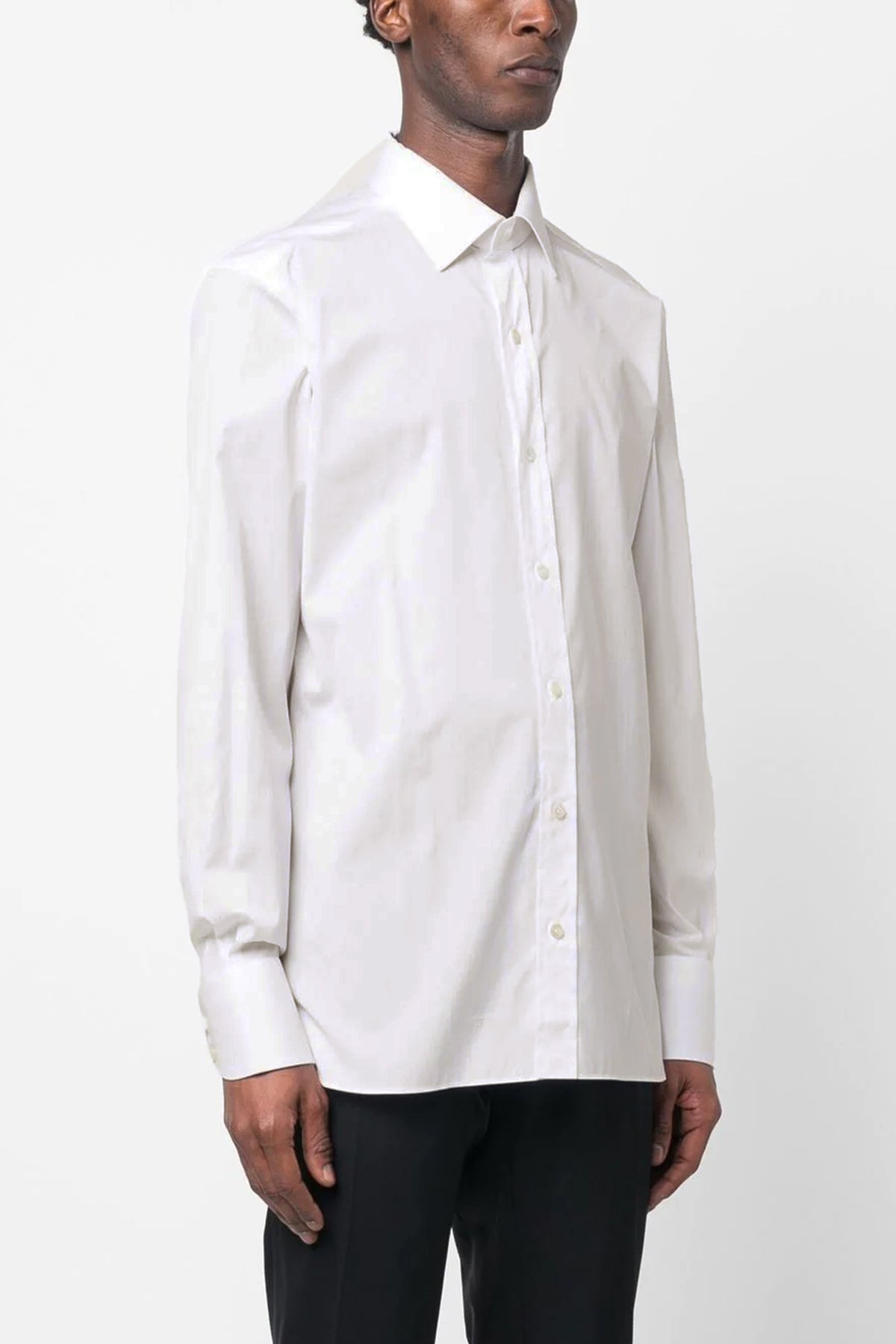 TOM FORD COTTON POPLIN SHIRT HSBS01CGS02AW001