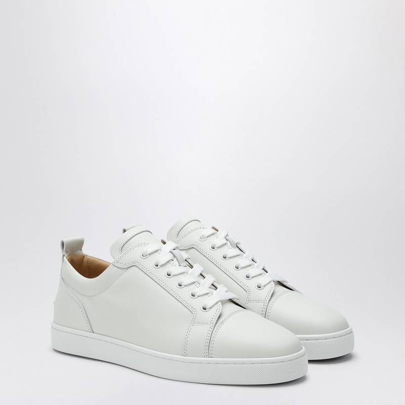 Christian Louboutin White leather Sneaker Louis Junior 3240420LEQ_LOUBO-WH01