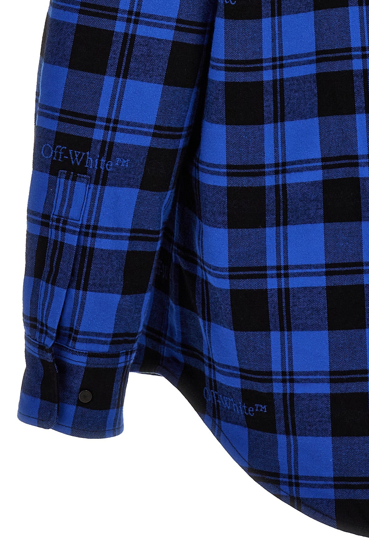 Off-White 'CHECK FLANNEL' OVERSHIRT OMES003F23FAB00148004800