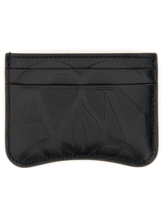 Alexander McQUEEN CARD HOLDER "SEAL" 7792241X30T1000