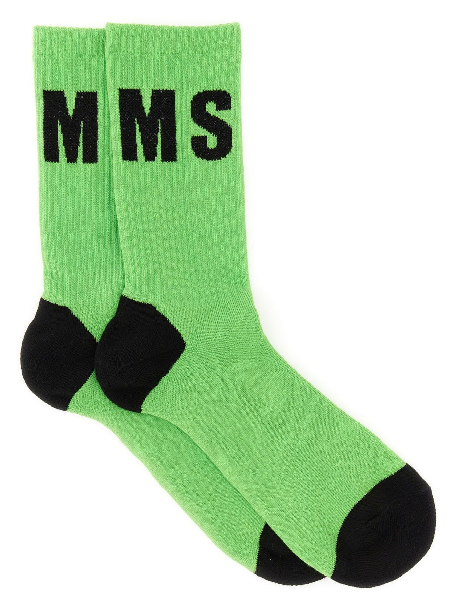 MSGM SOCKS WITH LOGO 3440MS0523724133