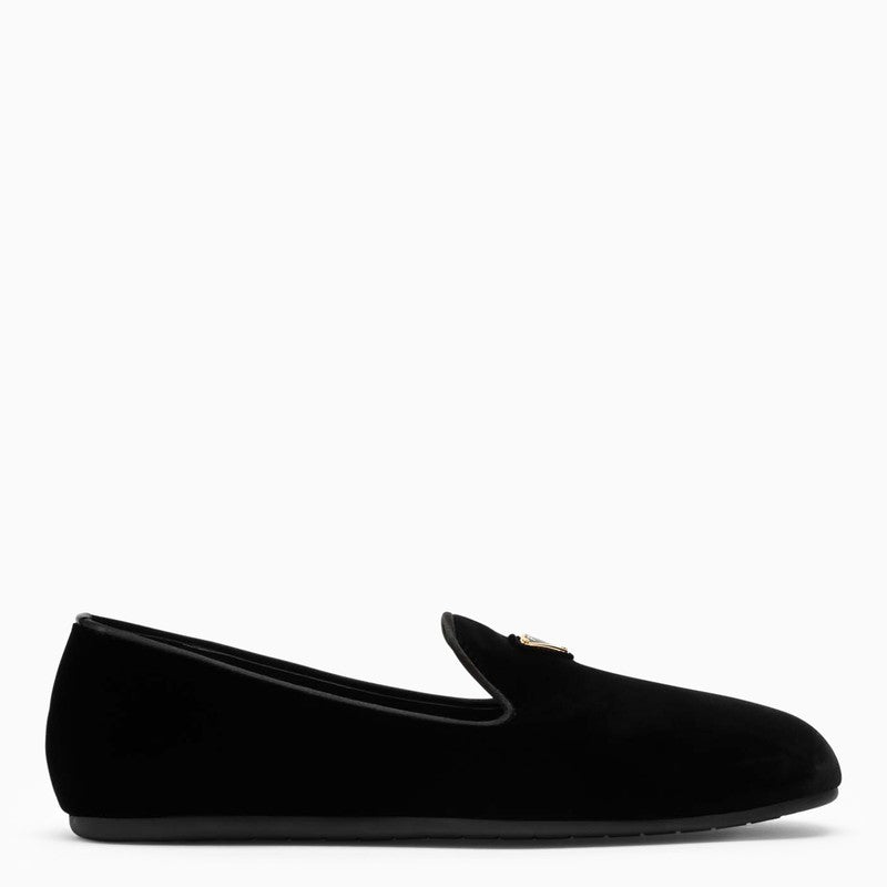 Prada Black velvet loafer 1S387ND005068O_PRADA-F0002