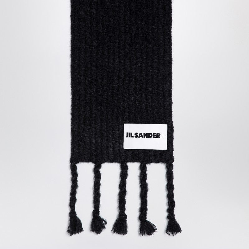 Jil Sander Black mohair blend scarf J40ZZ0142J14731P_JILSA-001