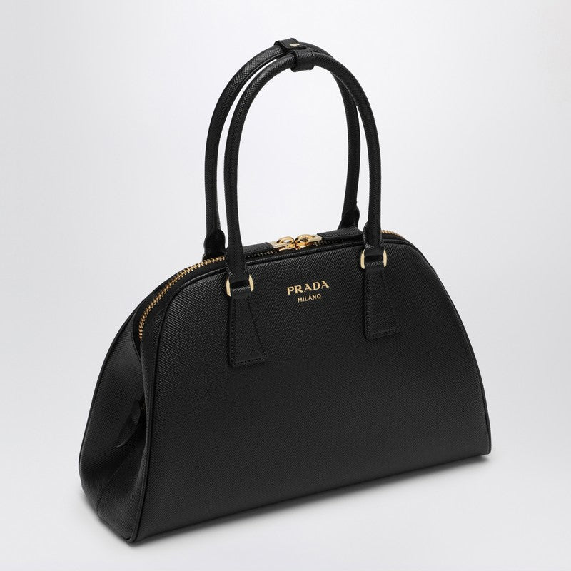 Prada Medium black bag in Saffiano 1BG537MOM2A4AP_PRADA-F0002