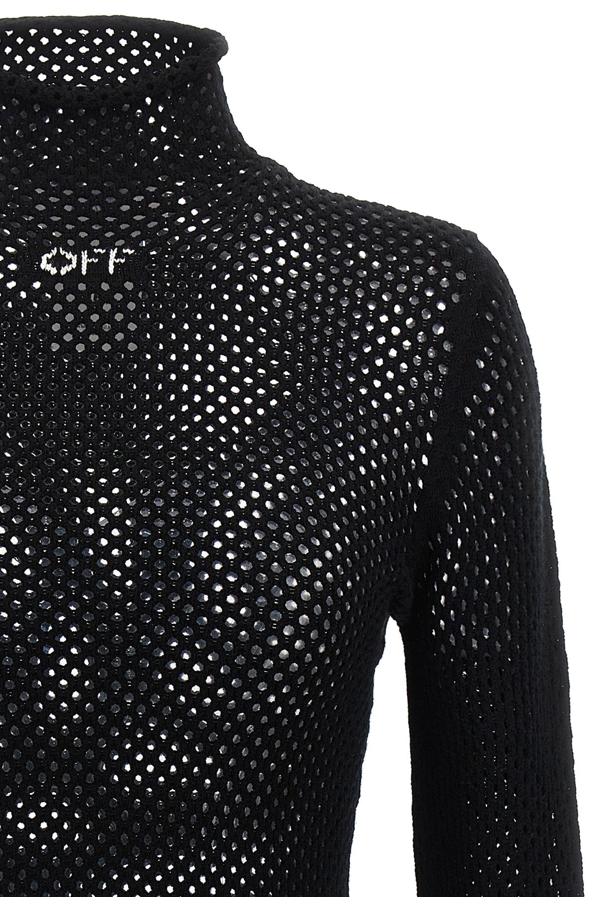 Off-White OPENWORK LOGO SWEATER OWHF042F23KNI00110041004