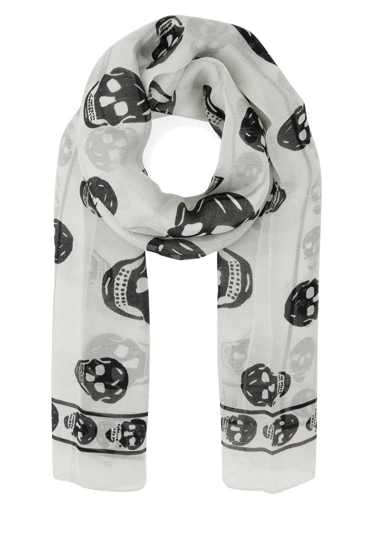 Alexander McQUEEN SKULL SILK SCARF 5577174Q0609260