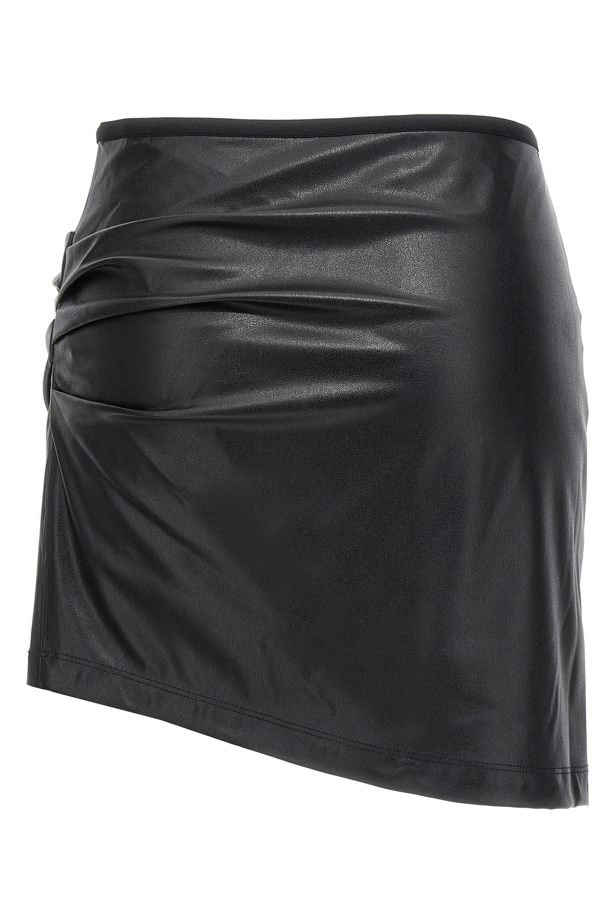 Helmut lang LEATHER-EFFECT SKIRT N05HW303001