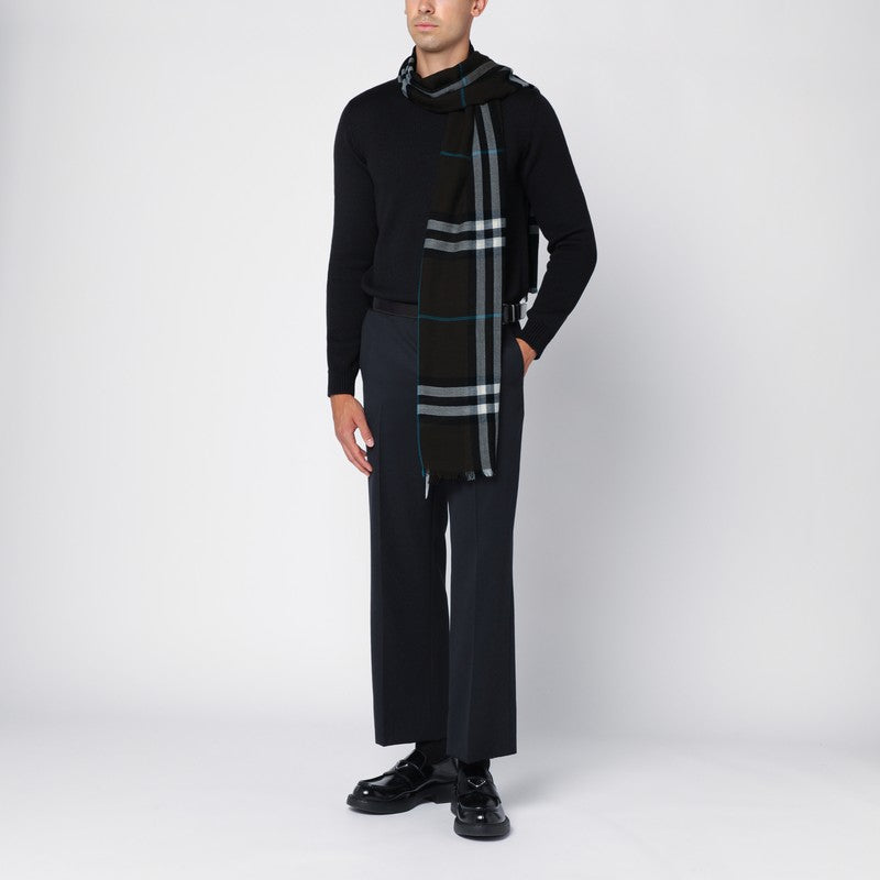 Burberry Light wool scarf Check brown 8090728U153464P_BURBE-C1170