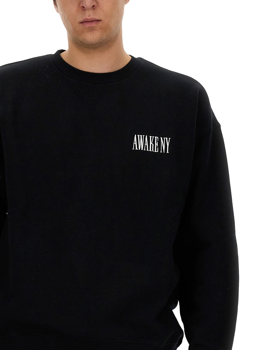 AWAKE NY SWEATSHIRT WITH LOGO CN002BLACK