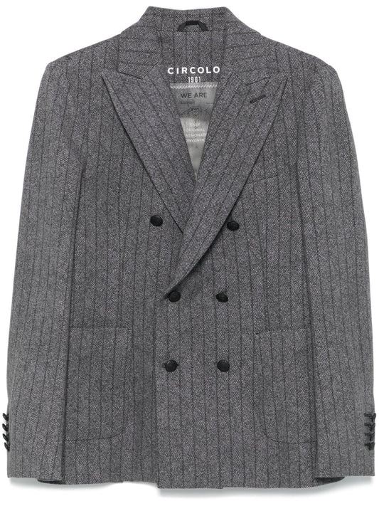 CIRCOLO 1901 Jackets Grey CN4534GRAY