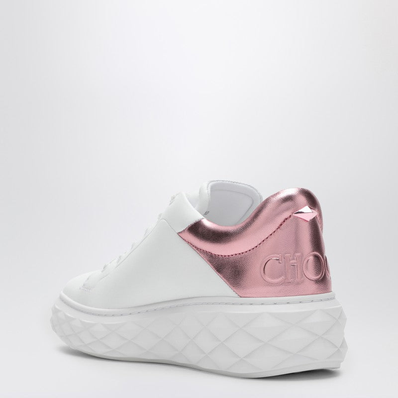 JIMMY CHOO Diamond Maxi white/pink metallic Sneaker DIAMONDMAXIFIIBFBP_JIMCH-WP