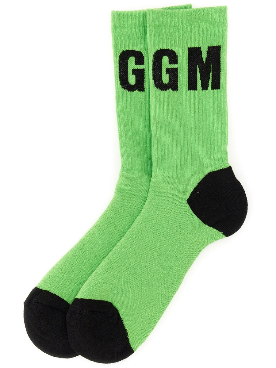 MSGM SOCKS WITH LOGO 3440MS0523724133