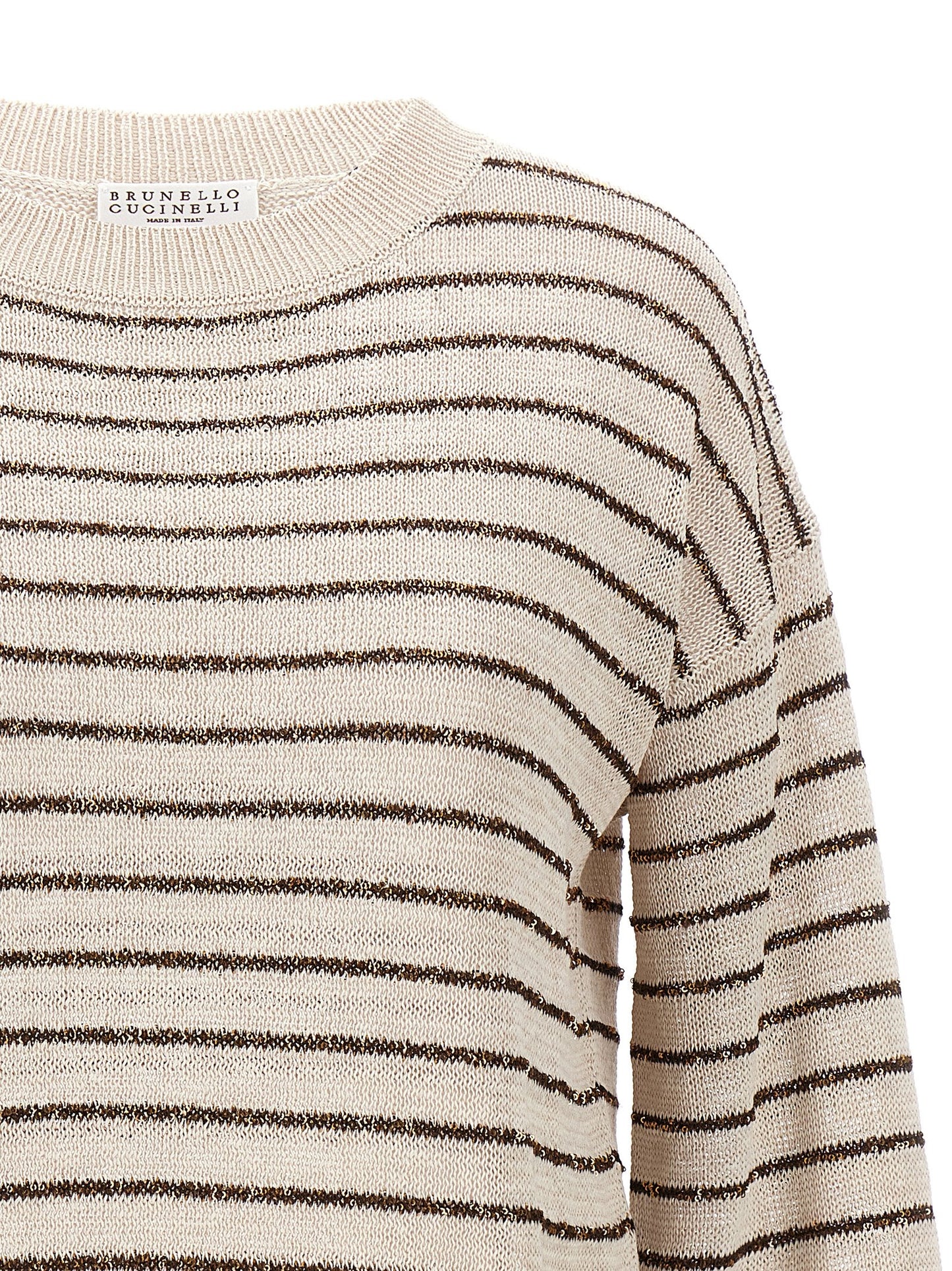 Brunello Cucinelli STRIPED SWEATER M78765110CUN46