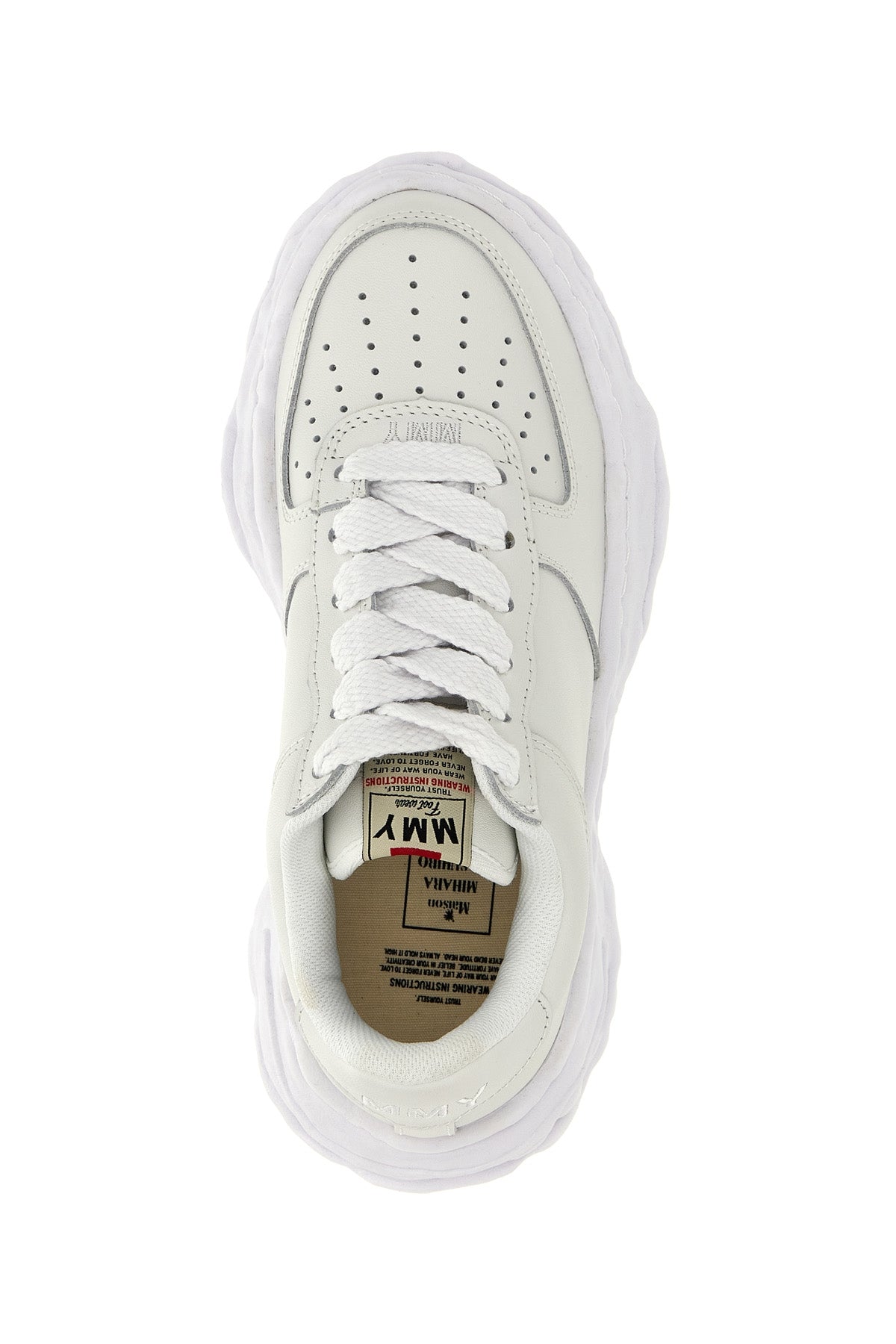 Maison Mihara Yasuhiro 'WAYNE' SNEAKERS A07FW702WHITE