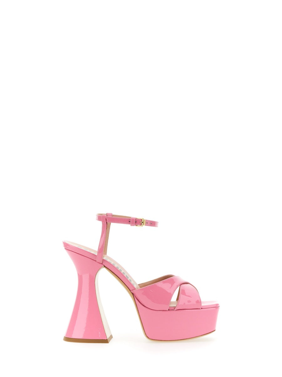 MOSCHINO PLATFORM SANDAL MA1640CC1GMB0600