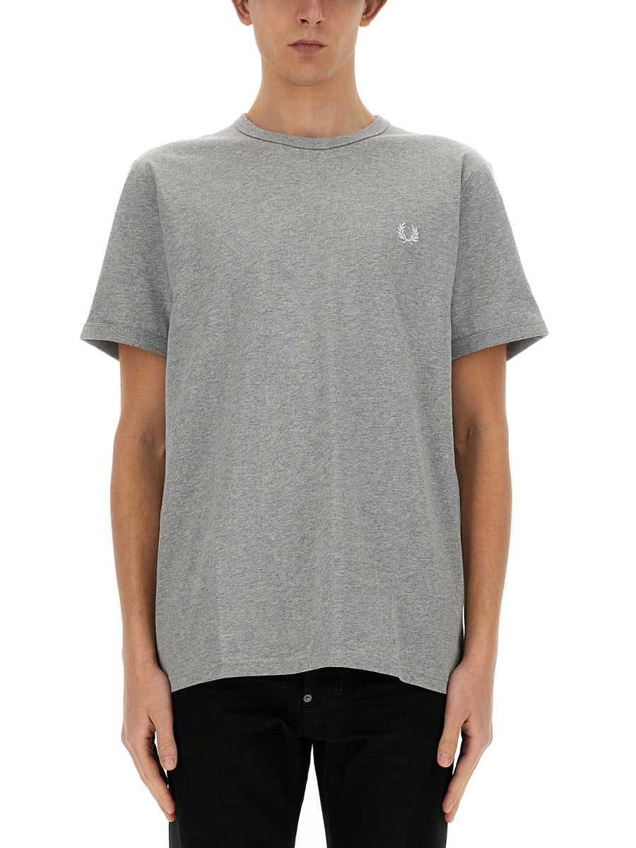 FRED PERRY T-SHIRT WITH LOGO FP-M3519-49R49B