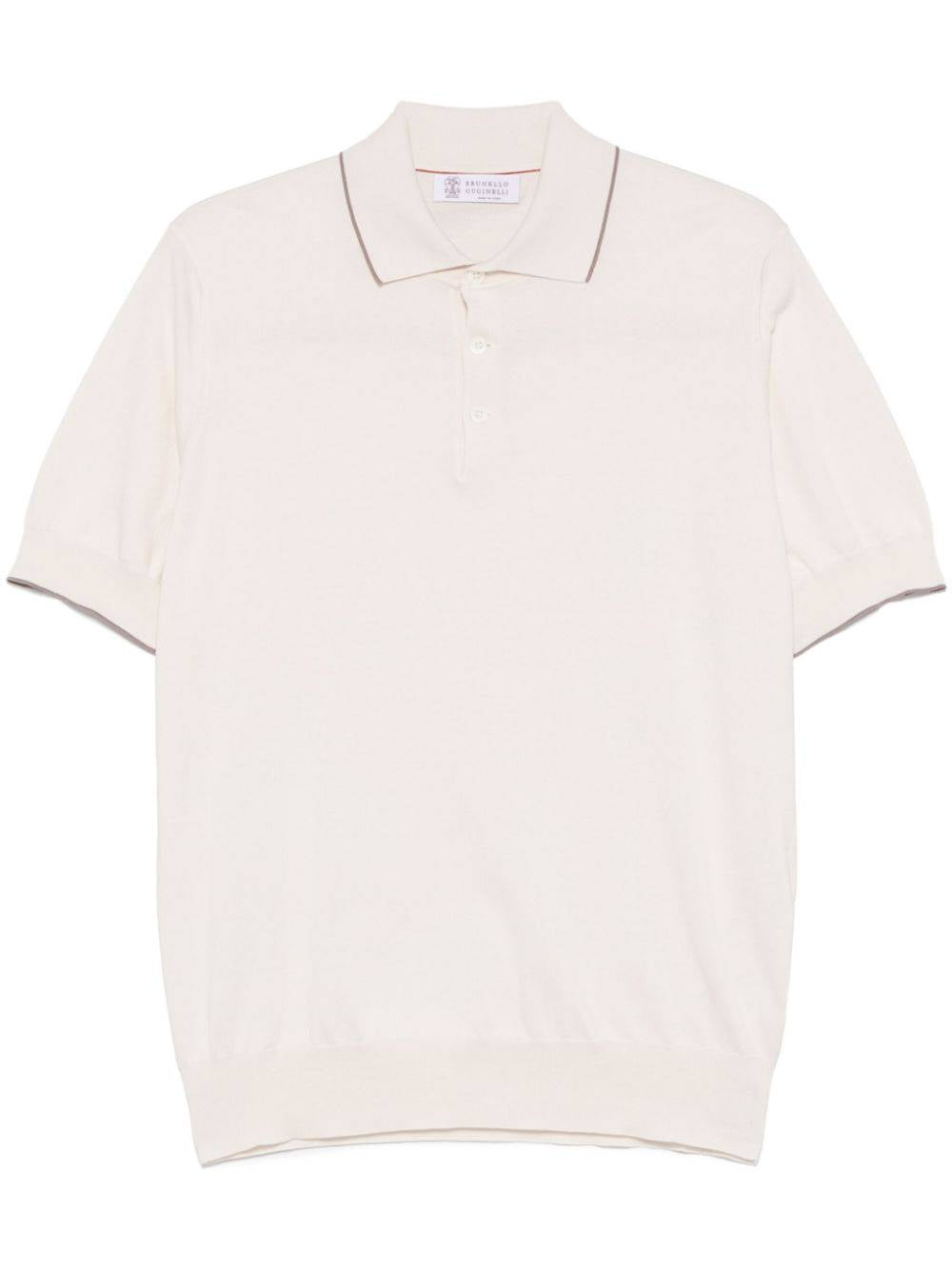 Brunello Cucinelli T-shirts and Polos White M29805205CXV04