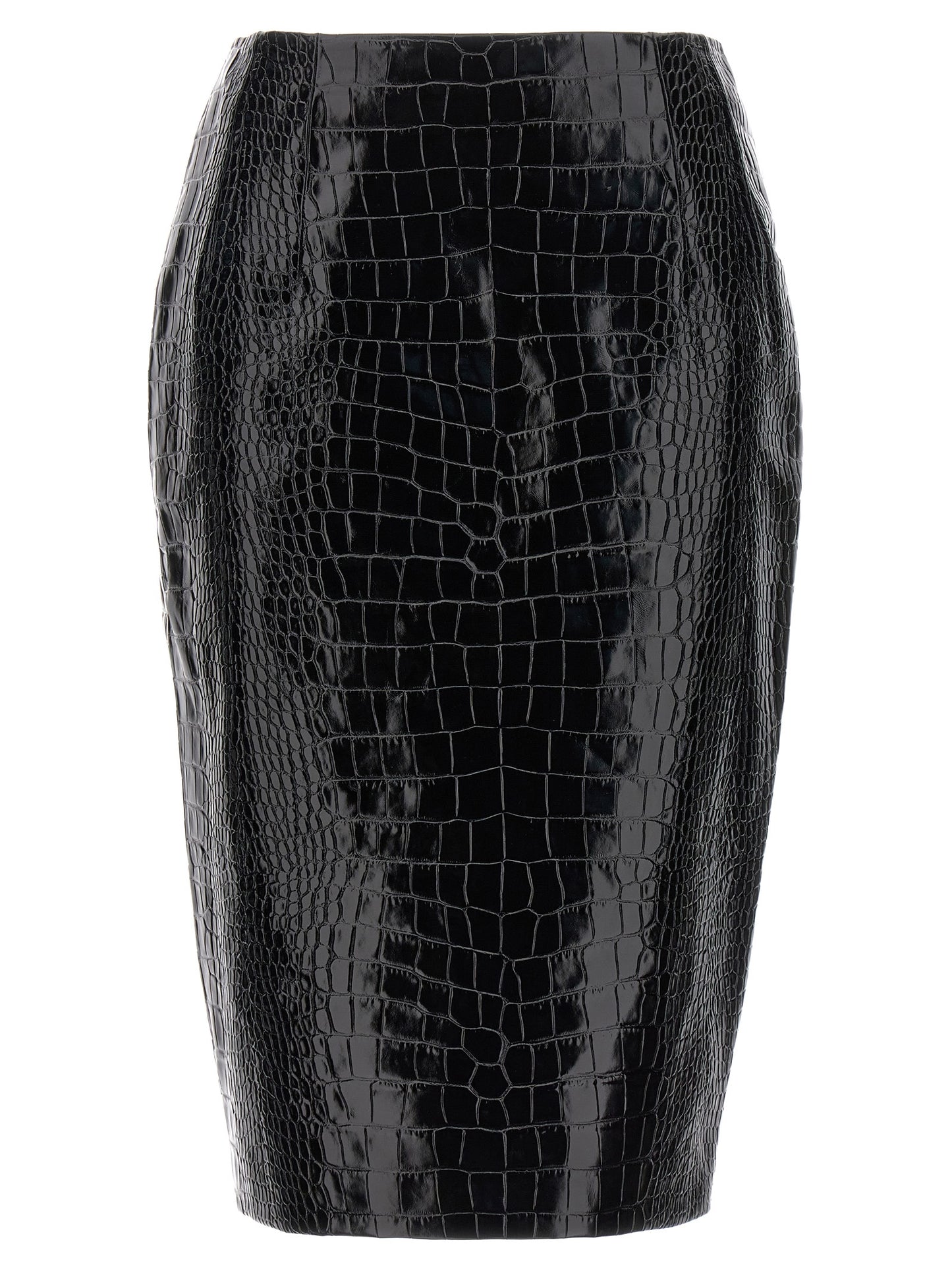 VERSACE CROCODILE SKIRT 10126301A084471B000