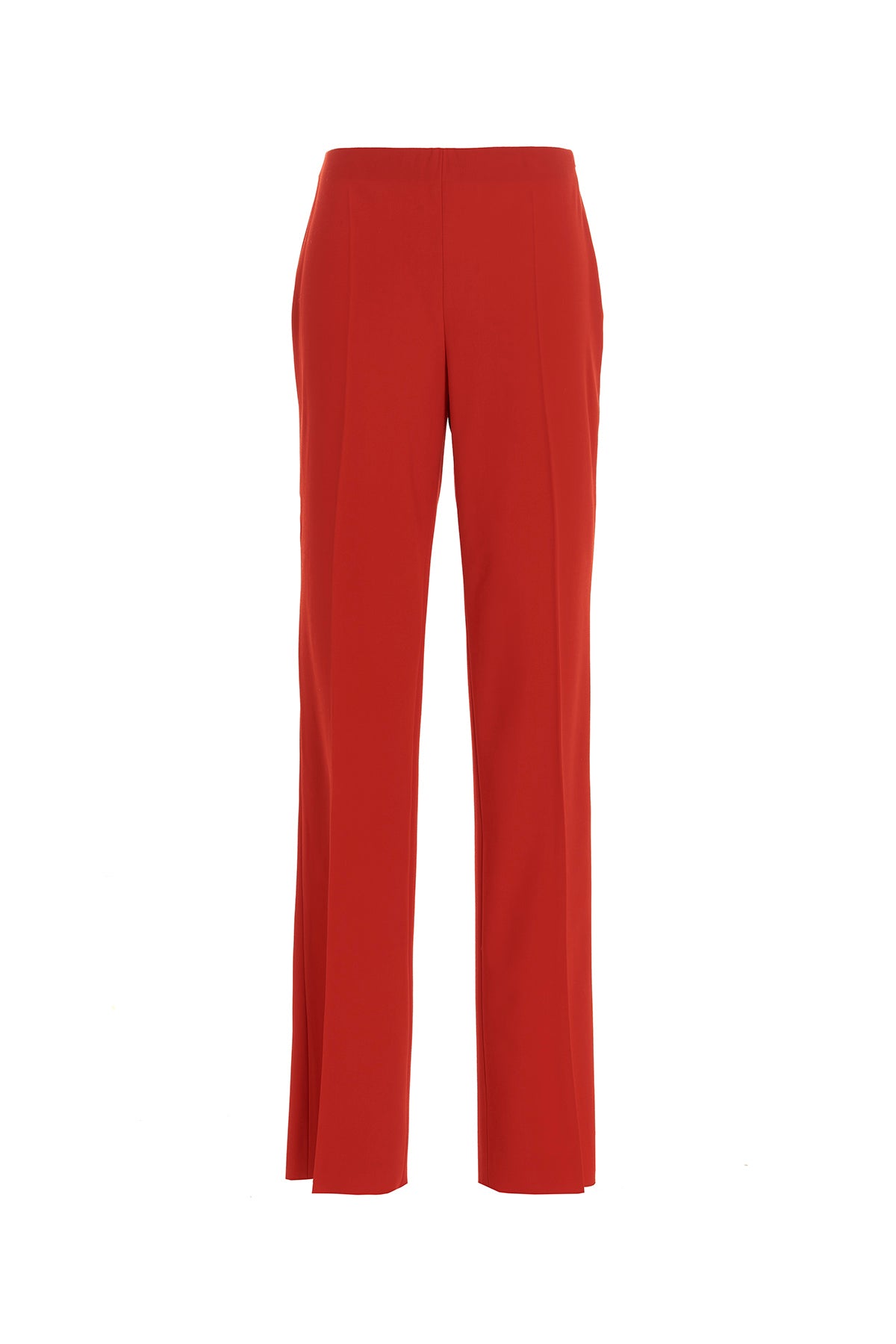 FERRAGAMO STRAIGHT PANTS WITH PLEAT 0761716RED