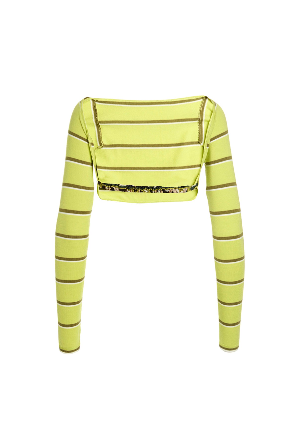 Emilio Pucci CUT-OUT CROPPED SWEATER 3EKM033E951A73