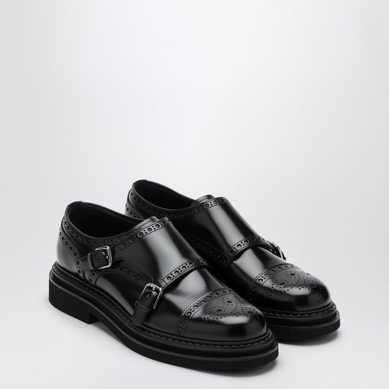 Dolce & Gabbana Dolce&Gabbana Black Monkstrap Loafer A10828A1203P_DOLCE-80999