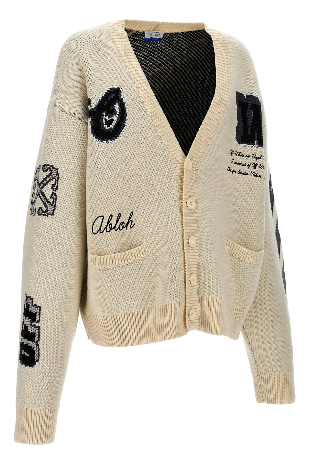 Off-White 'VARSITY' CARDIGAN OMHB019C99KNI00161106110