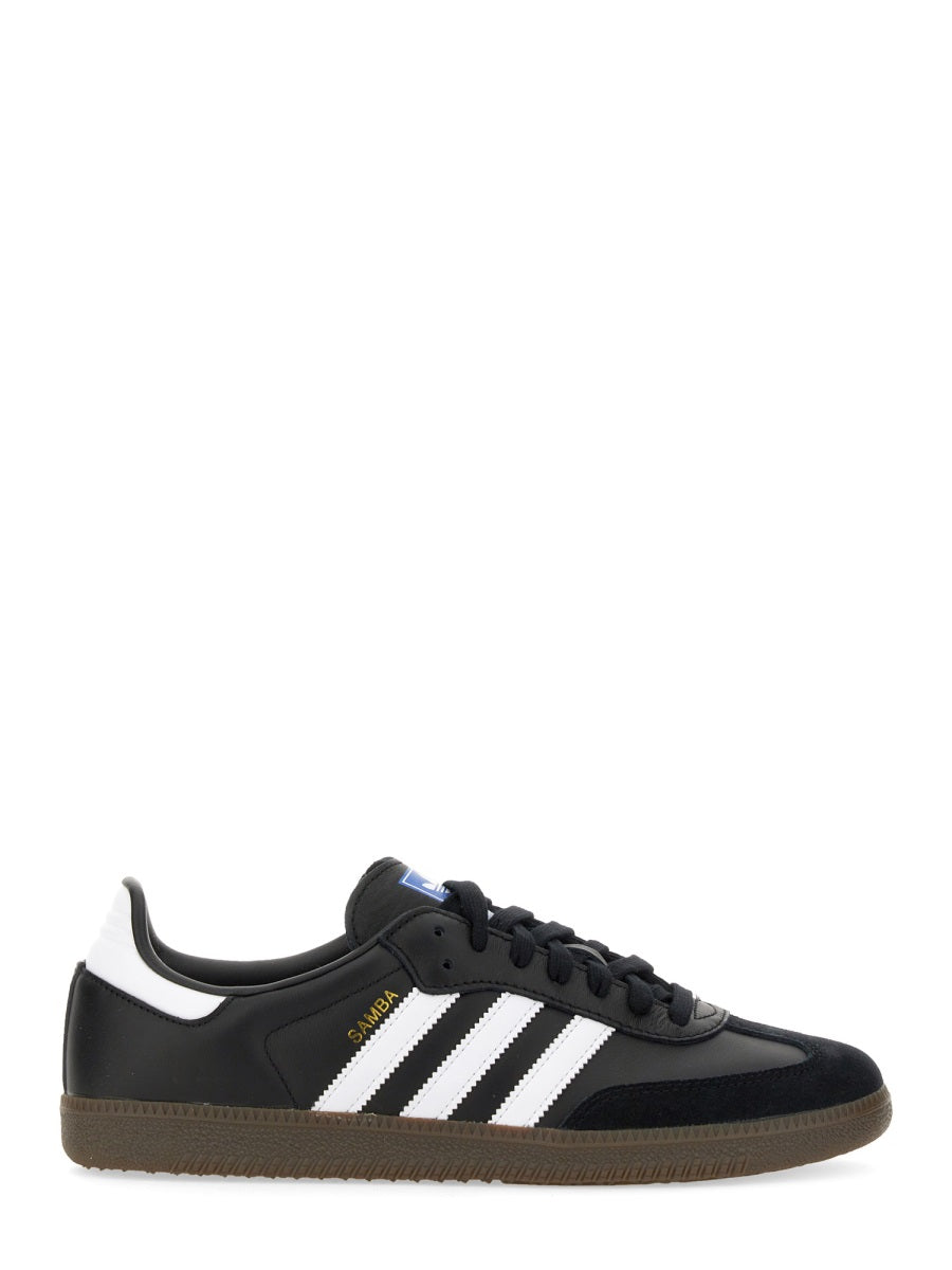 adidas Originals SAMBA SNEAKER. B75807CBLACK/WHT