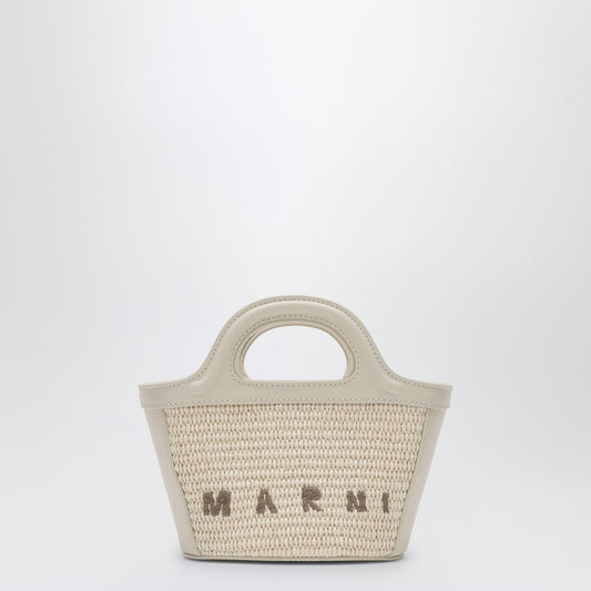 Marni Micro Tropicalia white leather and rafia BMMP0067Q0P3860P_MARNI-00W12