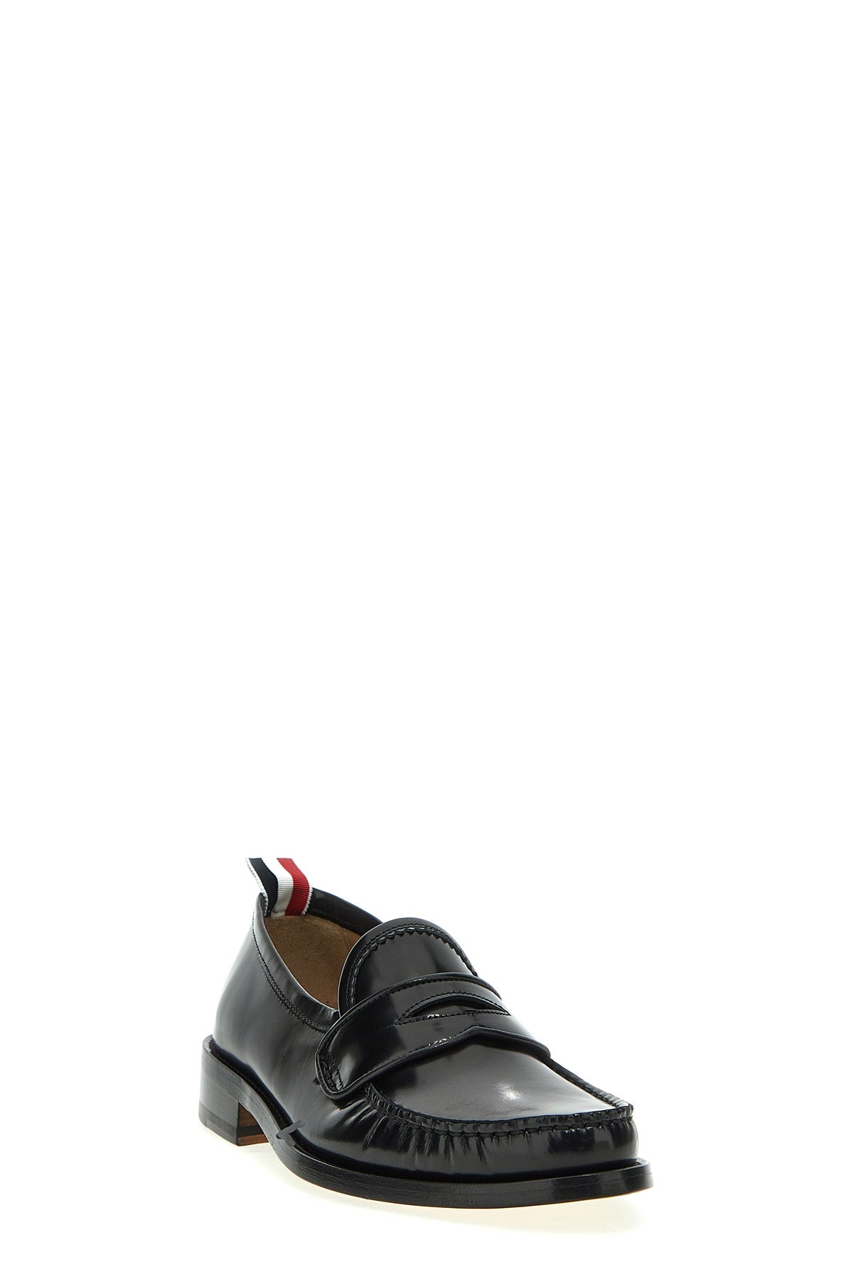 Thom Browne 'PLEATED VARSITY' LOAFERS MFL106AL0043001