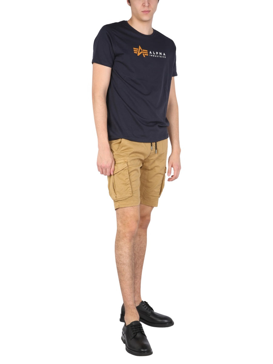 ALPHA INDUSTRIES TWILL BERMUDA SHORTS 10625113