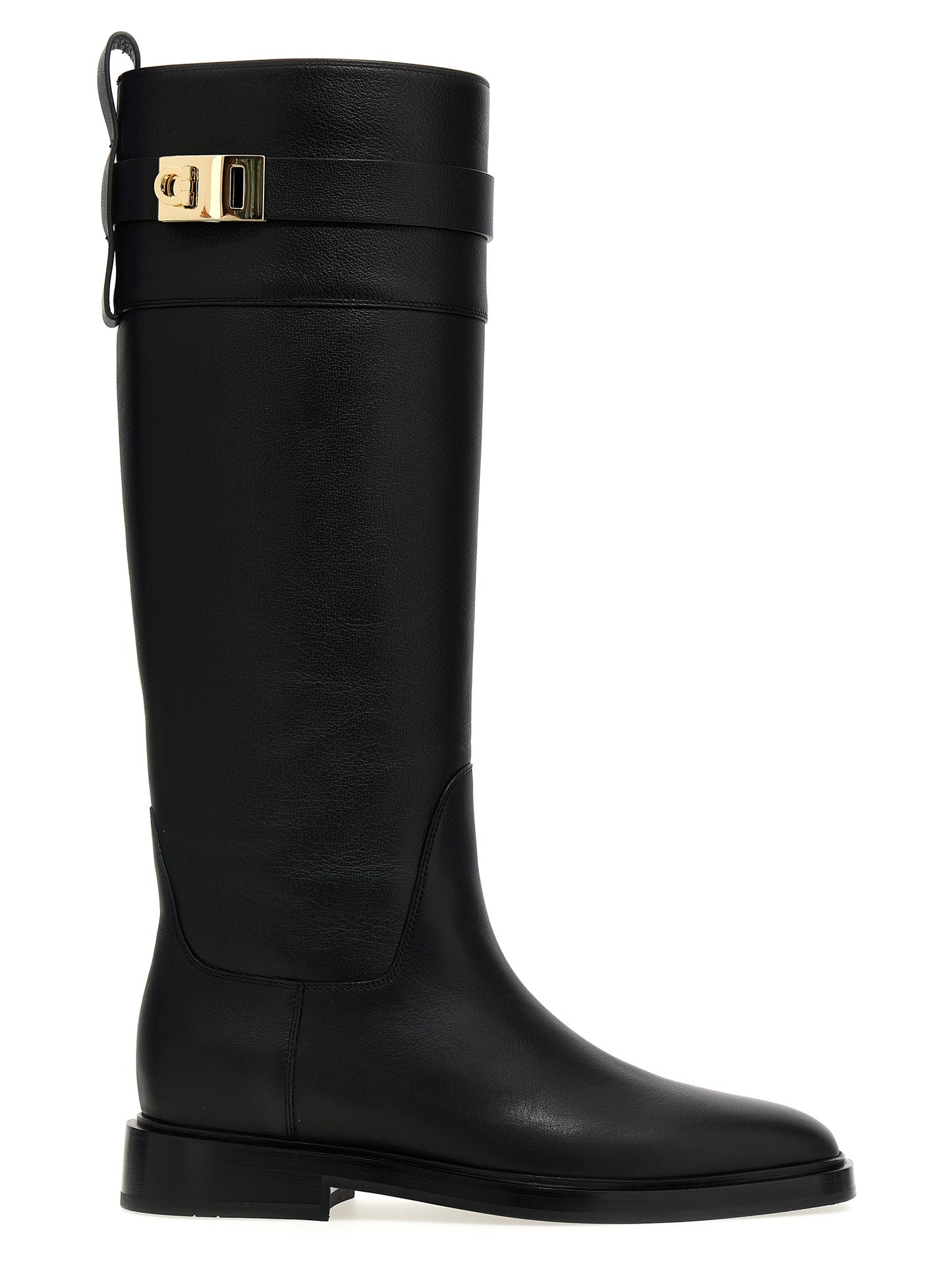 FERRAGAMO 'ROLY' BOOTS 775045NERO