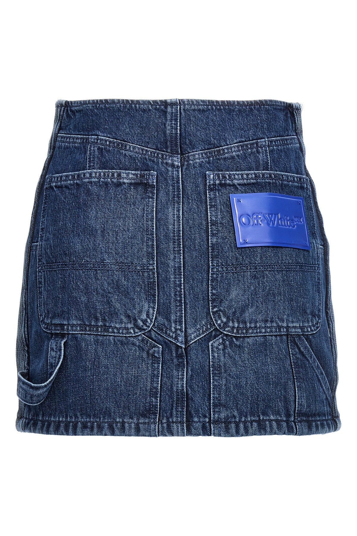 Off-White 'MOTORCYCLE' MINISKIRT OWYF019S23DEN00145004500