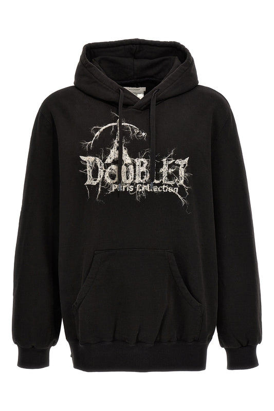 doublet 'DOUBLAND' HOODIE 23AW43CS287BLACK