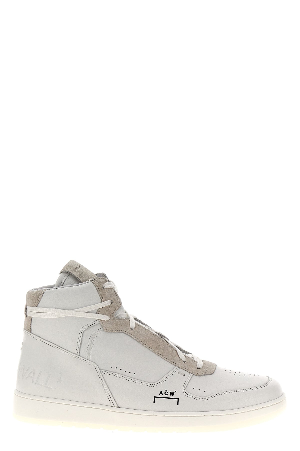 A-COLD-WALL* 'LUOL HI TOP' SNEAKERS ACWUF085OPTWHT