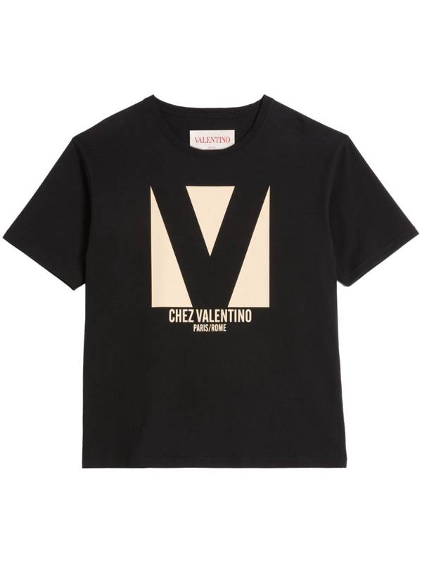 Valentino Garavani Valentino T-shirts and Polos Black VMG16PAQ90NO