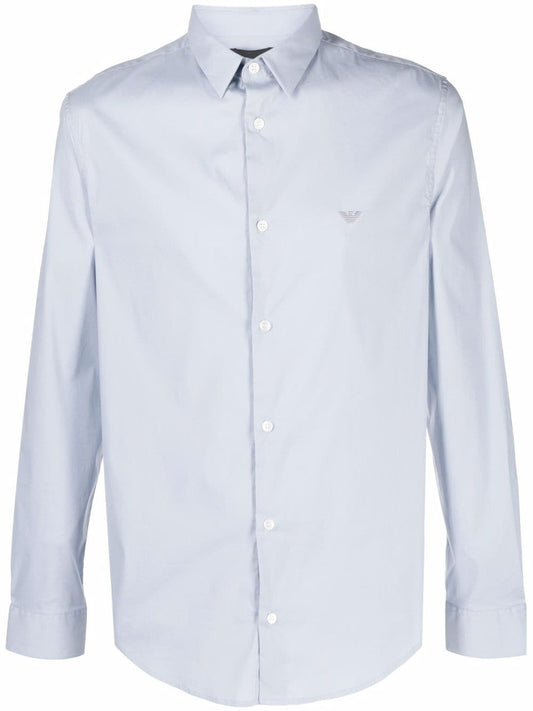 EMPORIO ARMANI Shirts Clear Blue 8N1C091NI9Z0785