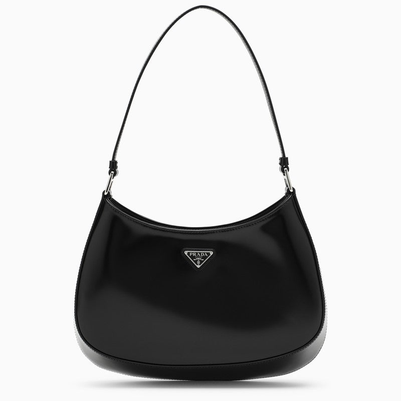 Prada Black brushed Cleo bag 1BC499OOOZO6O_PRADA-F0002