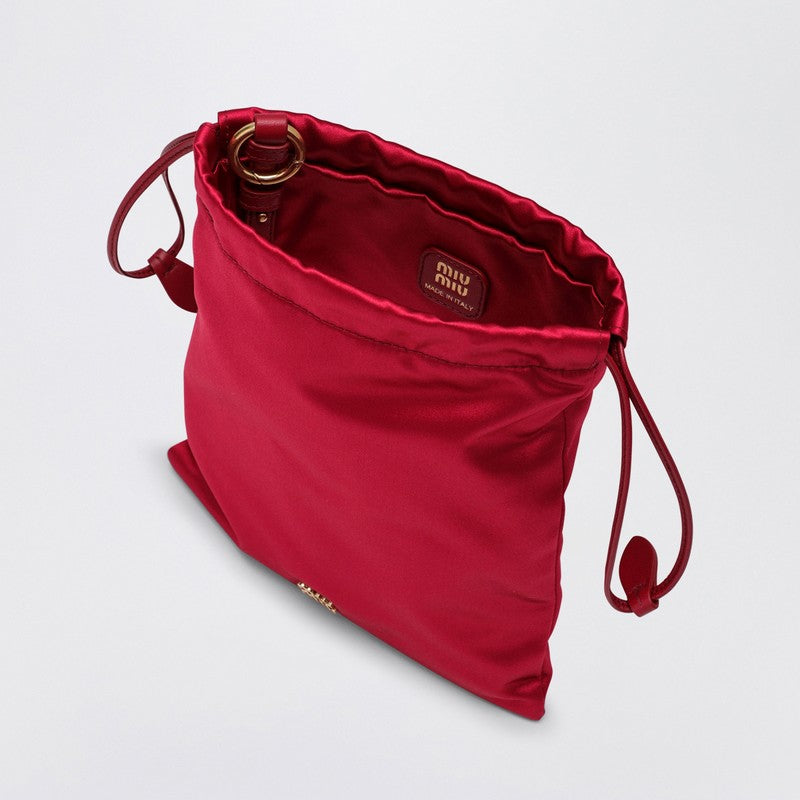 MIU MIU Peony-coloured duchesse pouch 5NG0102CTBP_MIU-F0505