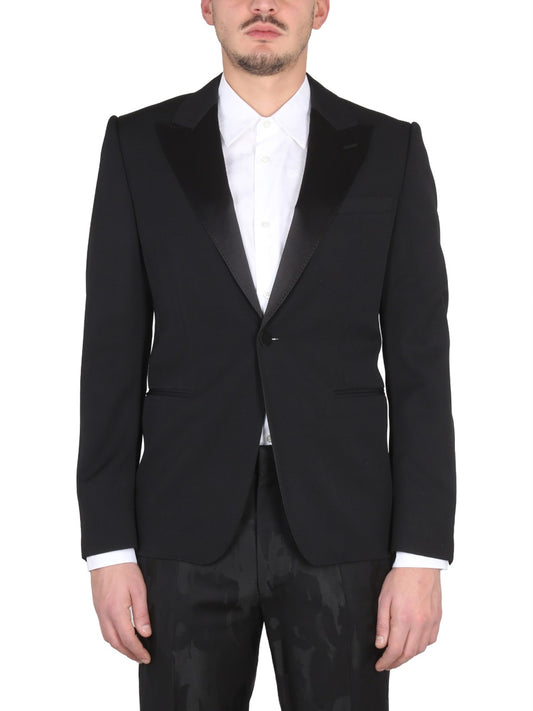 Alexander McQUEEN SINGLE-BREASTED SUIT JACKET 726450QUU911000