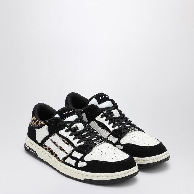 AMIRI Leopard Skel Top low black/white Sneaker AMFOSR1057LEP_AMIRI-001