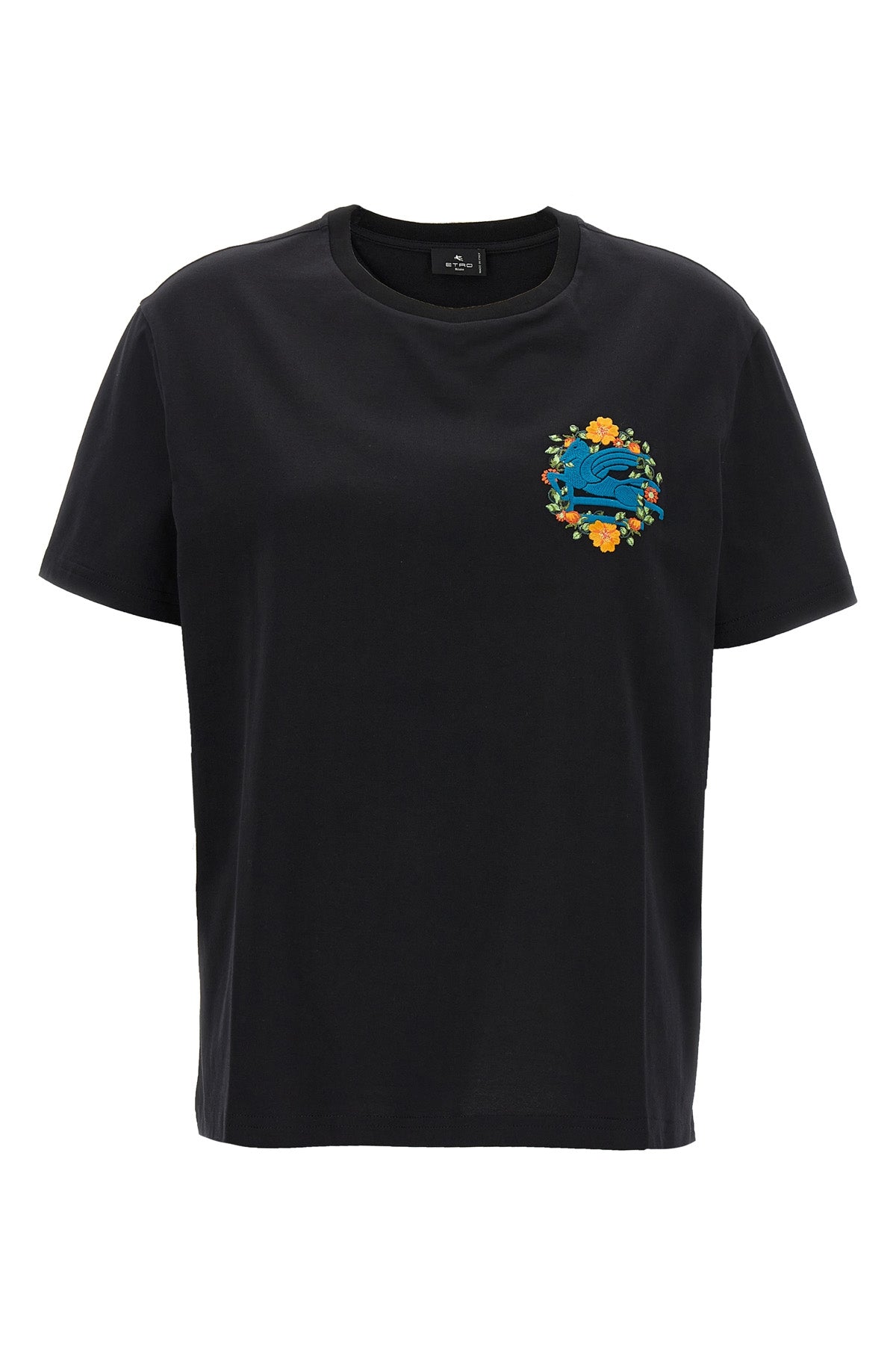 ETRO LOGO EMBROIDERY T-SHIRT WRJB0006AC036N0000